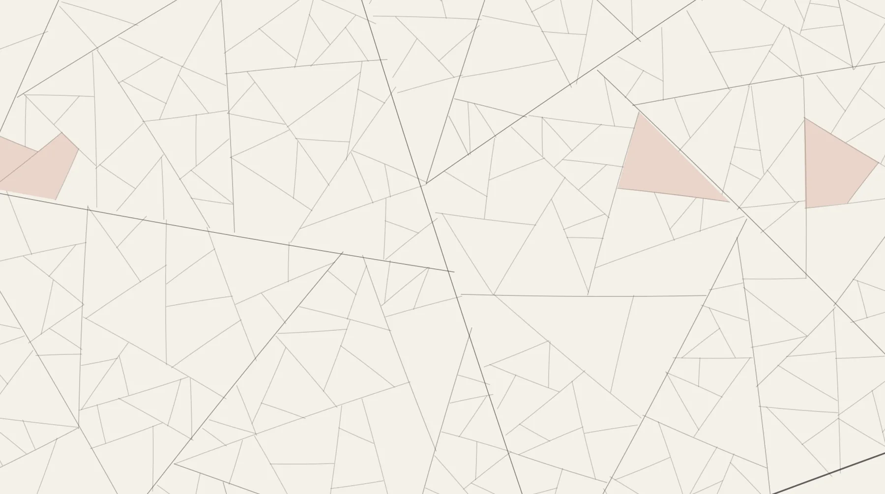 Generated ink illustration: a holding subdividing into field parcels, drawn in fine line on cream, with a run of adjacent parcels filled in red where consent has been given. A placeholder standing in for commissioned artwork.