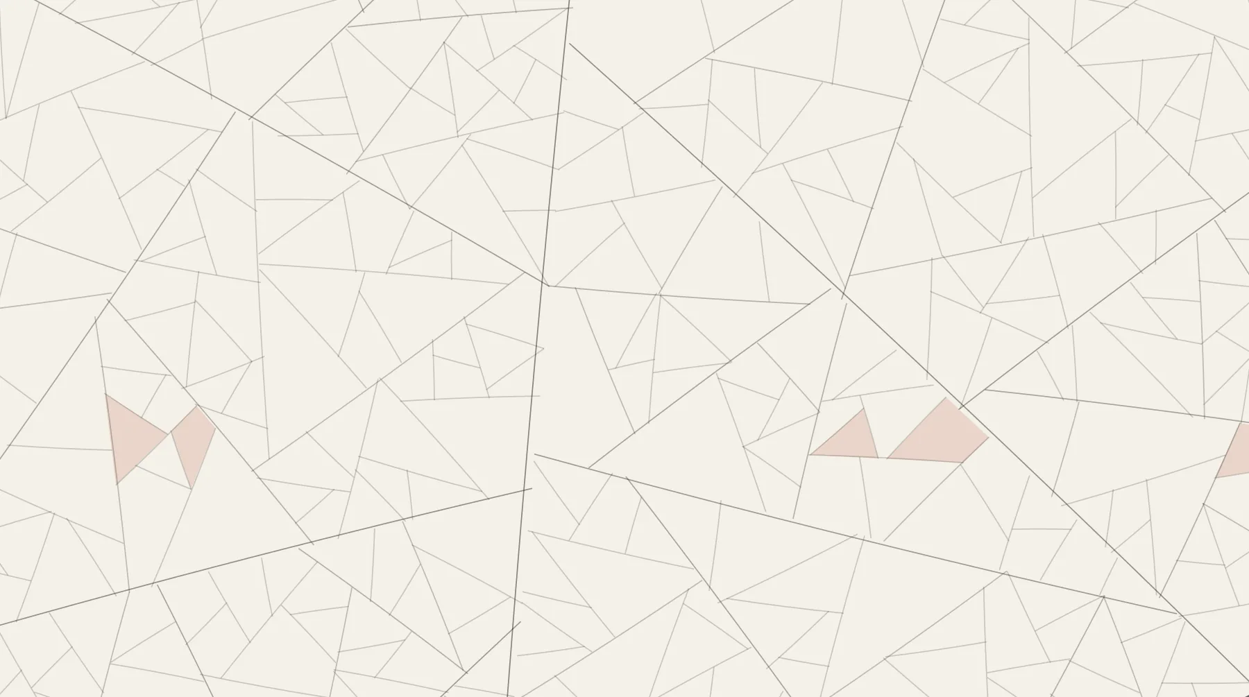 Generated ink illustration: a holding subdividing into field parcels, drawn in fine line on cream, with a run of adjacent parcels filled in red where consent has been given. A placeholder standing in for commissioned artwork.